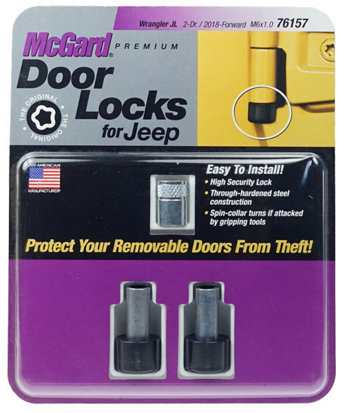 76.157 - Door Locks 2-türig M6x1.0 Jeep Wrangler JL ab 2018